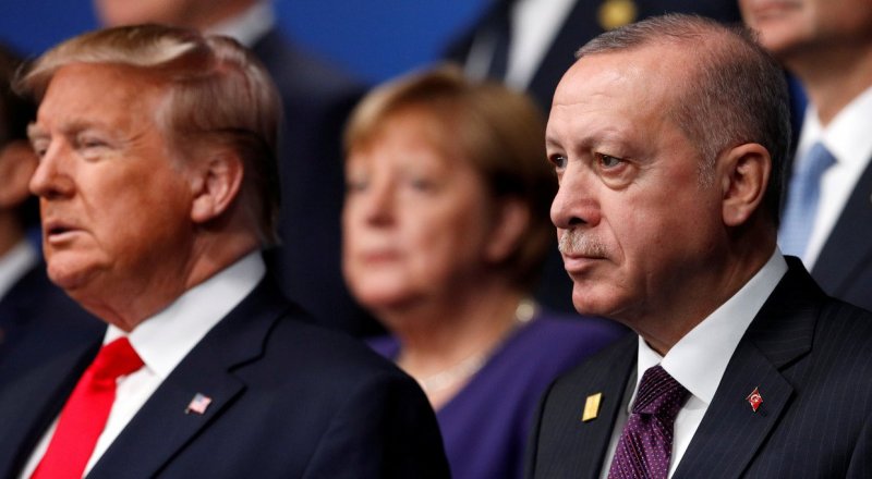 Президенты США и Турции Дональд Трамп и Реджеп Тайип Эрдоган. © Reuters