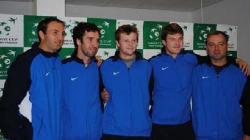 Теннисисты сборной Казахстана