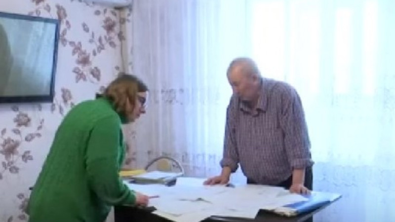 Кадр из видео телеканала "Астана".