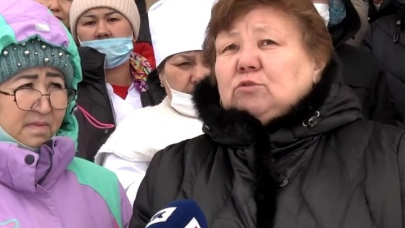 Кадр из видео телеканала "Астана".