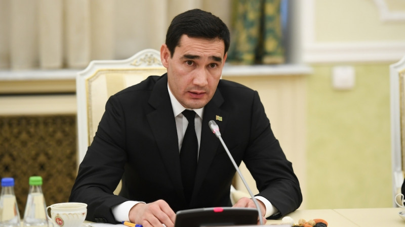 Сердар Бердымухамедов. Фото: сайт правительства Туркменистана