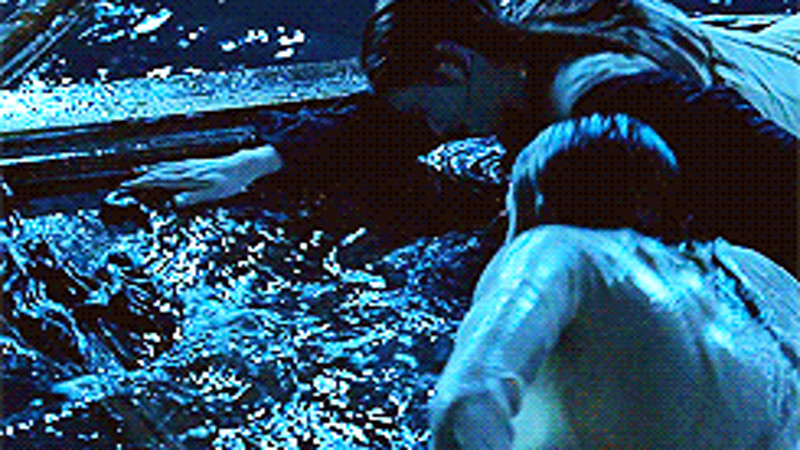 Кадры из фильма "Титаник"