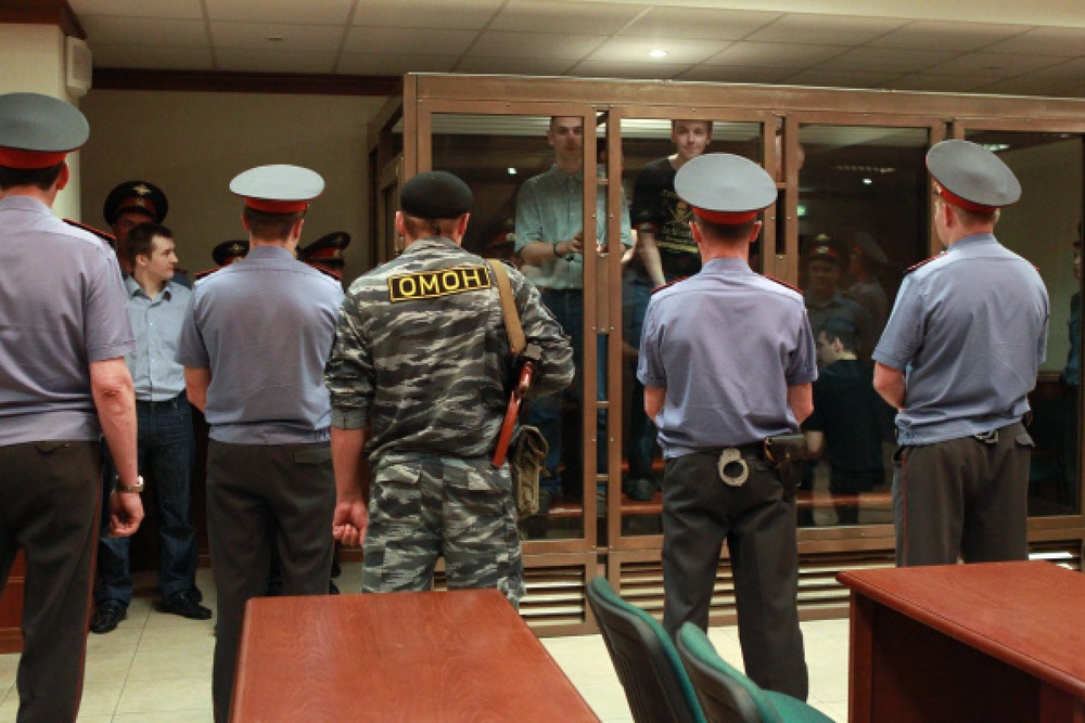 Оглашение приговора скинхедам. Фото ©РИА Новости