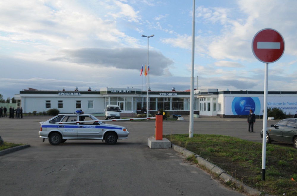 Аэропорт Туношна в Ярославской области, рядом с которым разбился самолет Як-42. ©РИА НОВОСТИ