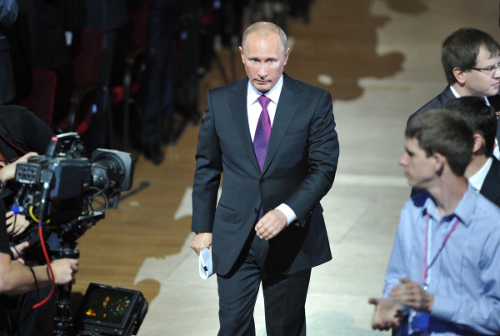 Премьер-министр России Владимир Путин. Фото ©РИА НОВОСТИ