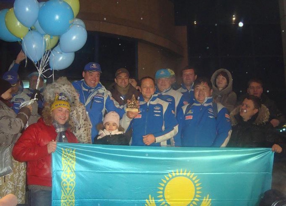 "Астана" вернулась в Казахстан. Фото ©tengrinews.kz