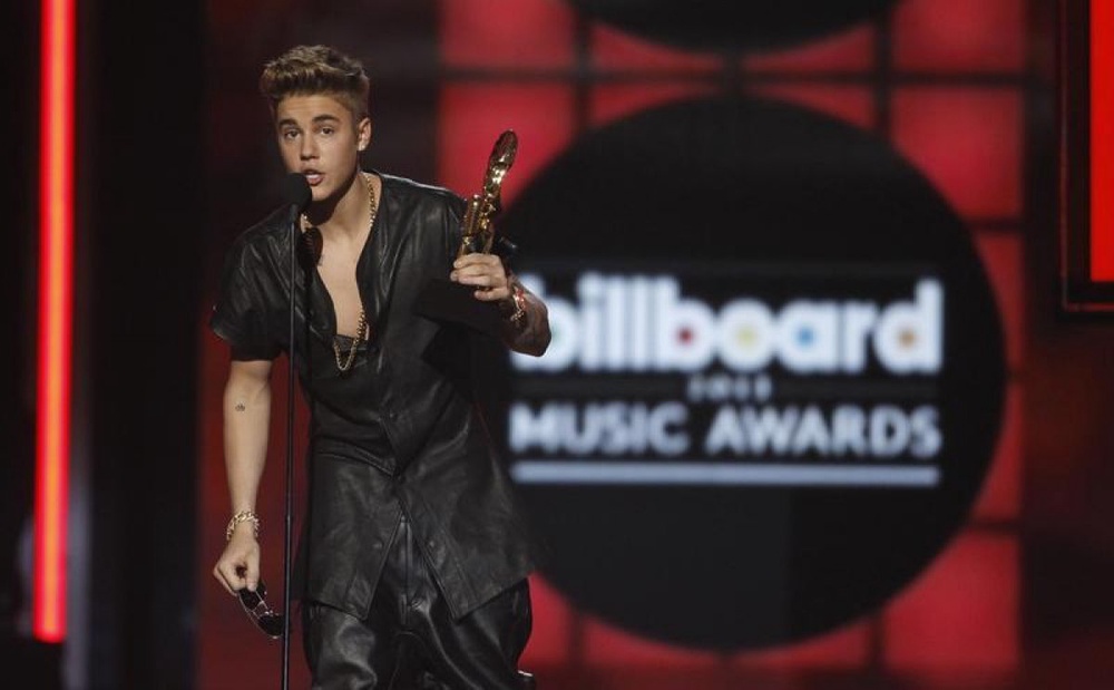 Джастин Бибер на Billboard Music Awards. Фото REUTERS/Steve Marcus©