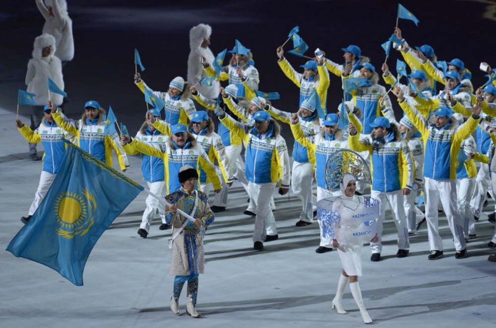 Сборная Казахстана в Сочи. Фото РИА Новости