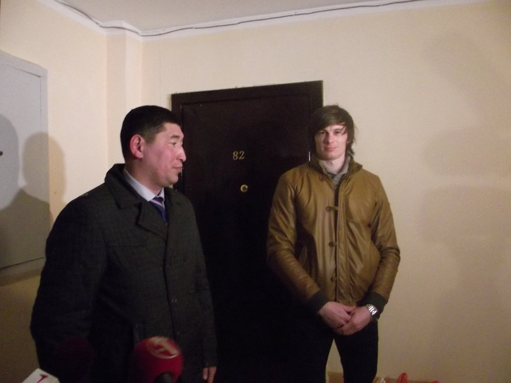 Роман Креч получил 2-х комнатную квартиру. Фото tengrinews.kz
