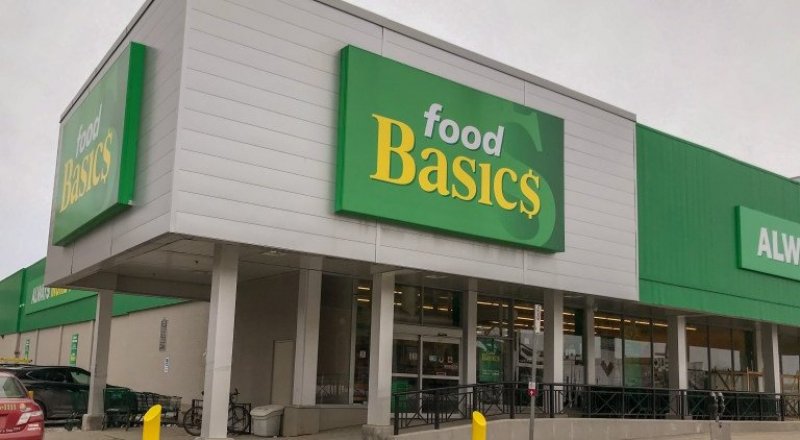 Магазин Food Basics в городе Кингстон, Канада Фото Kingstonist