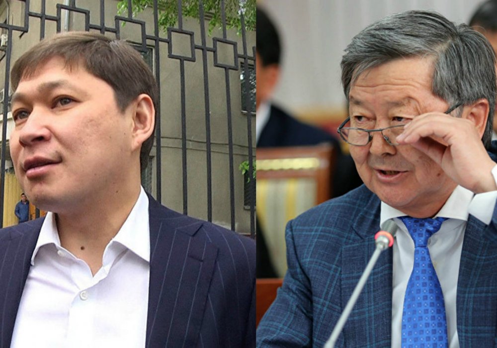 Бывшие премьер-министры Кыргызстана Сапар Исаков и Жанторо Сатыбалдиев. © Sputnik-Кыргызстан