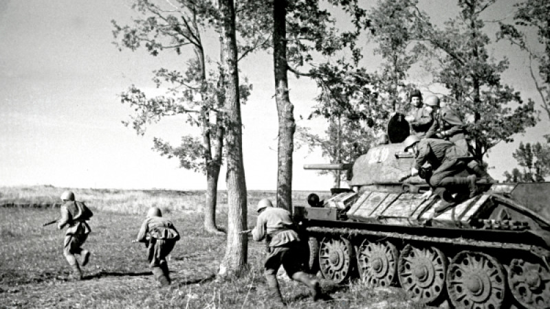Бой на Курской дуге, июль 1943 г. Федор Левшин, РИА Новости