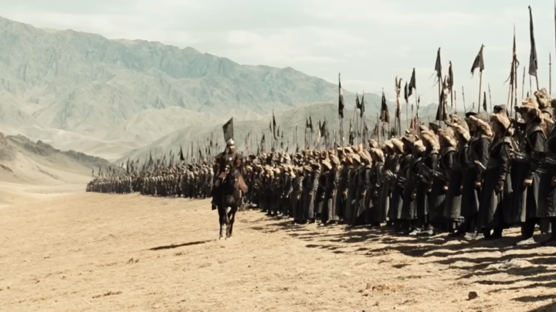 Кадр из фильма "Монгол"